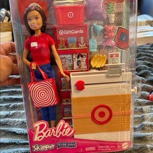 Barbie Skipper First Jobs Doll in Red and Blue
